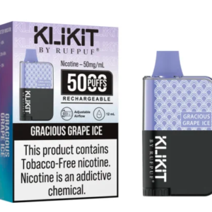 klikit gracious grape ice 5000 puffs