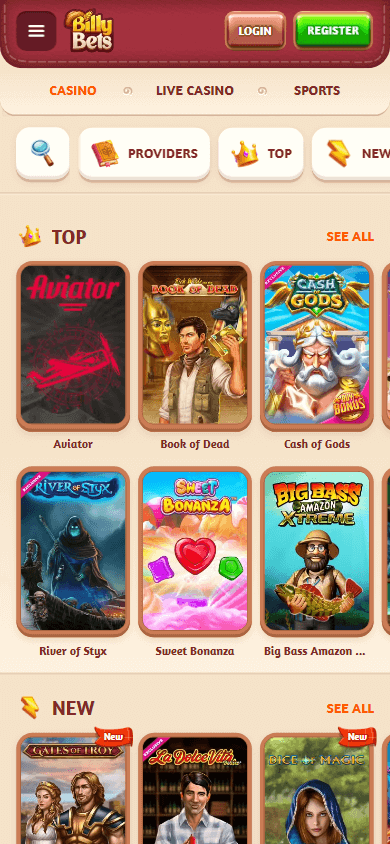 Das ultimative Spielerlebnis BillyBets Online Casino Das ultimative Spielerlebnis BillyBets Online Casino